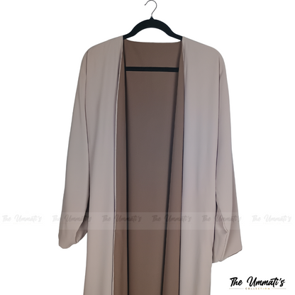 Abaya Hareerah - (Sandy Taupe)