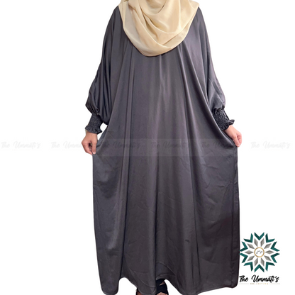 Abaya Daneen - Silver Gray