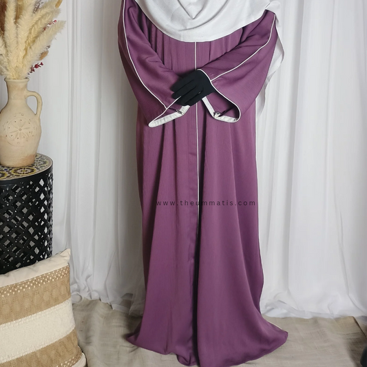 Abaya Hannah - (Grape)