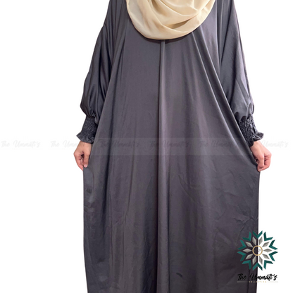 Abaya Daneen - Silver Gray