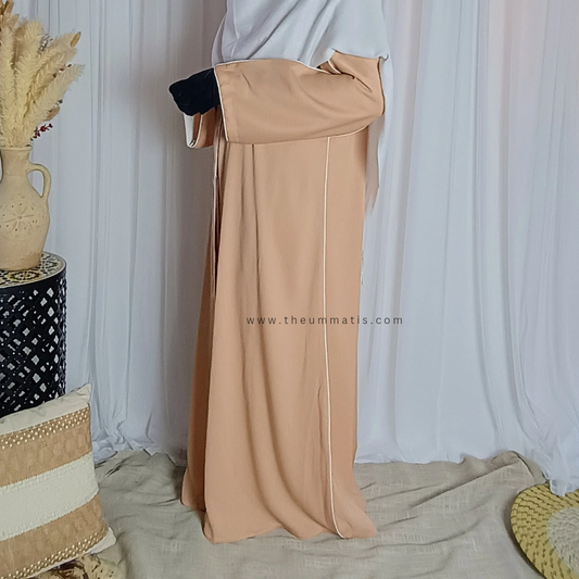 Abaya Hannah - (Cream)